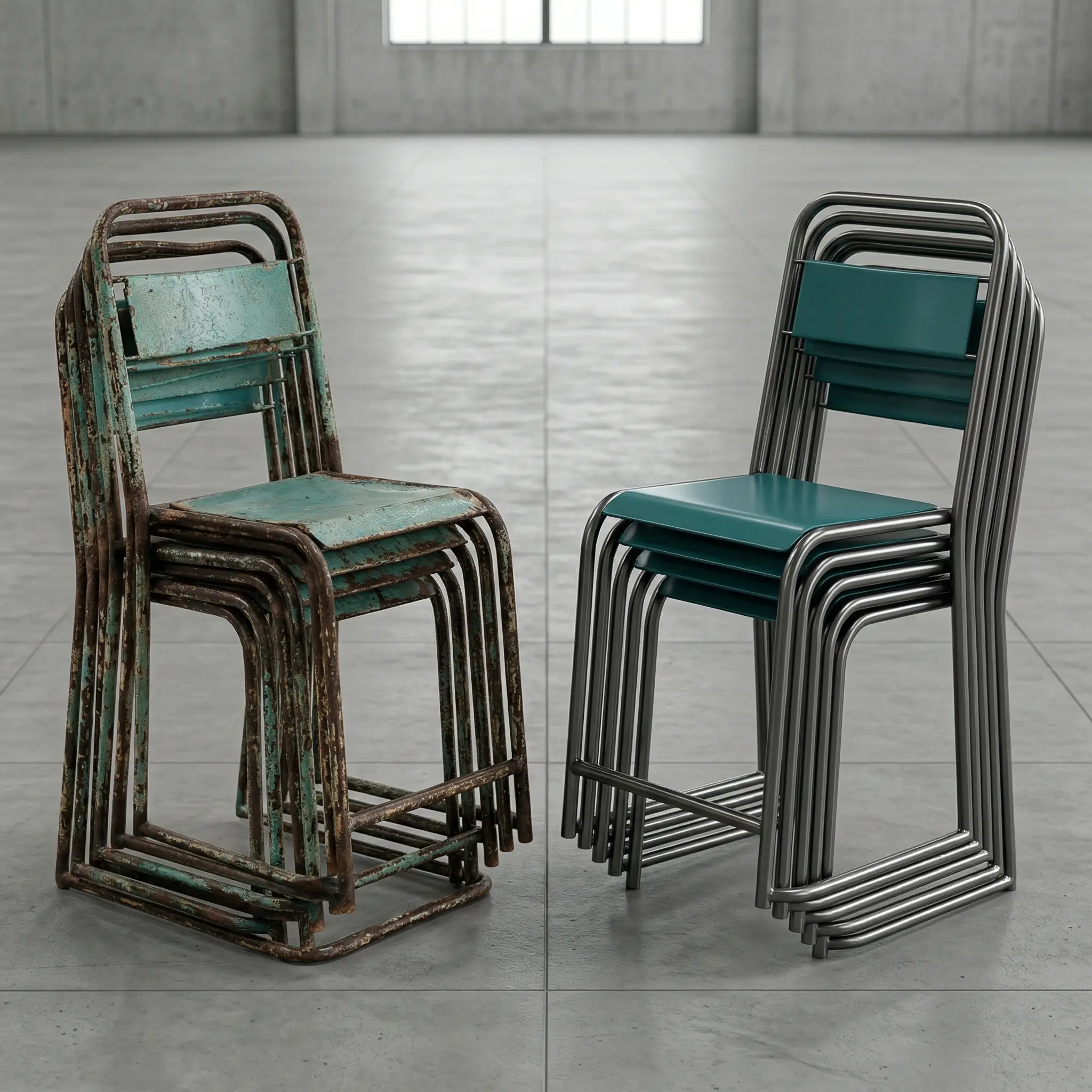 After: Refurbished Chairs