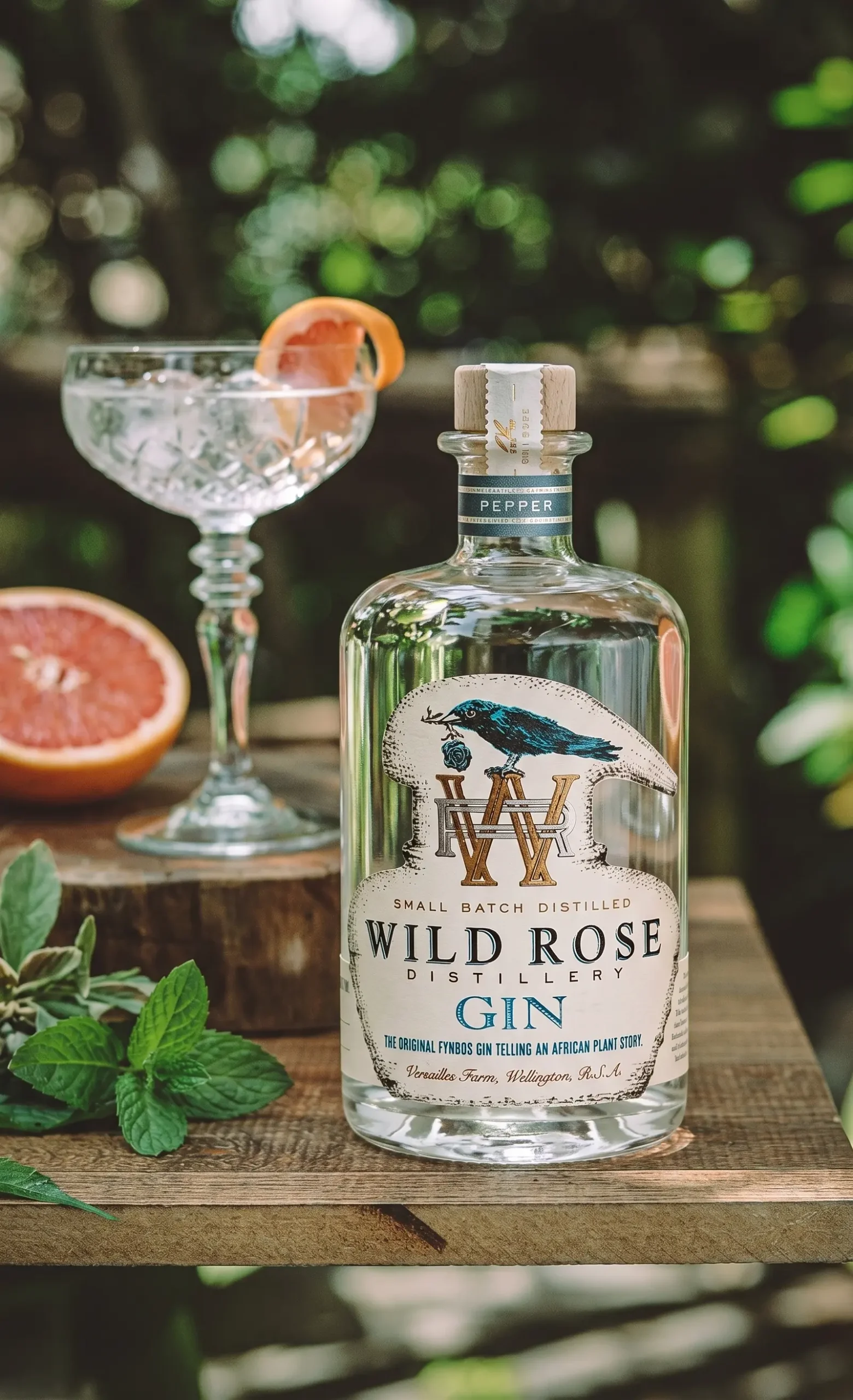 After: WildRose Gin
