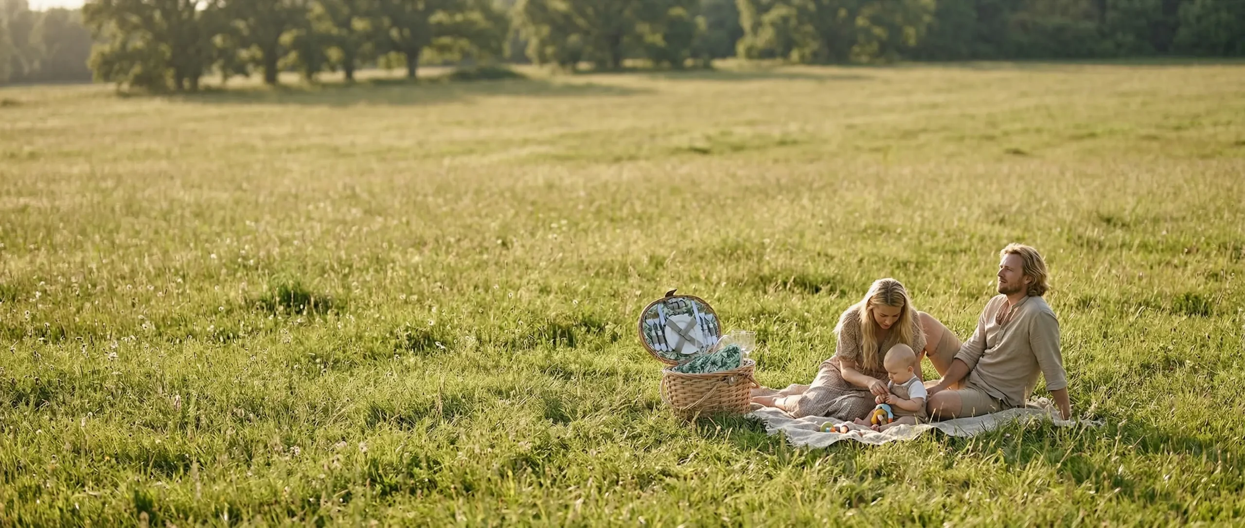 After: Green Picnic Basket